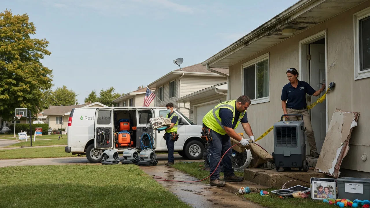 Water Damage Restoration in Forrest, IL near me